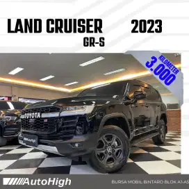 DP10% [Km3.000] Land Cruiser GR 2023 Black / VX-R Reg 2024 #AUTOHIGH