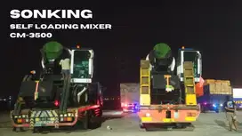 Self Loading Mixer SONKING valid output 3.5 kubik / 14 kubik per Jam