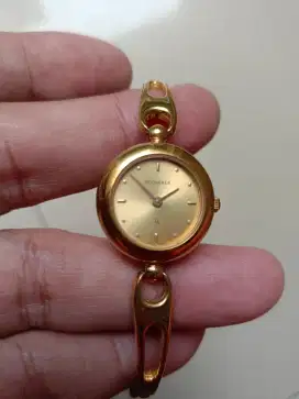 Jam Tangan Bucherer Original Gold Plated