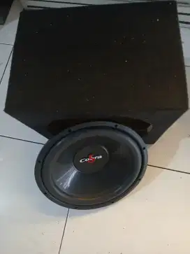 Subwoofer cobra 12 inci dan box