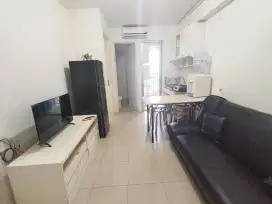 Sewa Tahunan Murah Apartemen Bassura City 2 BR Furnished free IPL