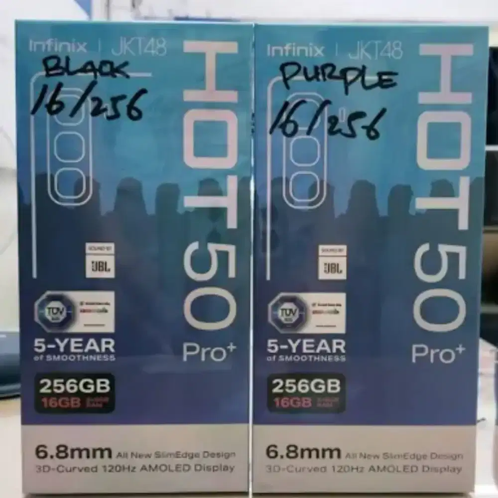 Infinix hot 50 pro plus layar lengkung 8/256