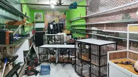 Kandang kucing alumunium 2 kamar 100x60x100