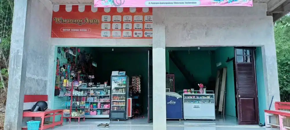 Dijual cepat Rumah dan Toko  2 lantai Strategis Arah Bandara.