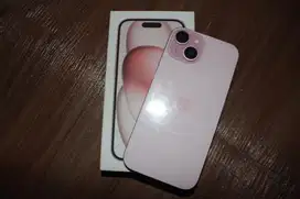 IPHONE 15 128GB PINK - GARANSI IBOX (JUNI 2025)
