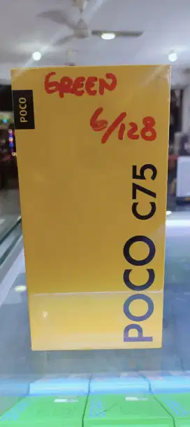 HP MURAH CUMA 1JTAAN POCO C75 RAM 6GB ROM 128GB