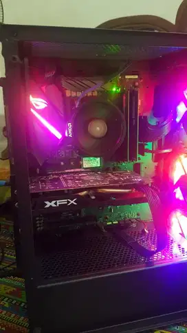 PC Ryzen 5 ROG B450M + RX 570 4GB + 16GB + 256GB