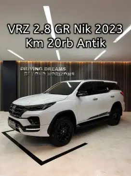 Toyota Fortuner VRZ GR 2.8 Diesel AT 2023 Putih