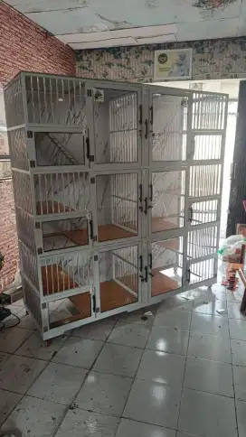 kandang kucing alumunium jakarta timur