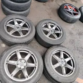 Velg rays ring 18 pcd 5x114,3 ban 225/60 R18 CRV Xtrail cx5