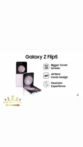 SAMSUNG GALAXY Z FLIP 5 12/256 GB SEIN / SAMSUNG RESMI INDONESIA