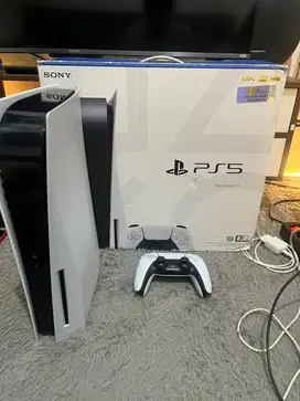 PS 5 Disc Bonus Game Banyak, Garansi Indo Fullset Like New + Stik 1