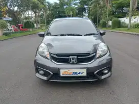 Honda Brio Tipe E CVT AT Abu2 2018 Kilometer Rendah 36.402