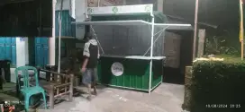 Gerobak/booth kontainer