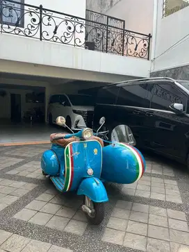 Vespa sespan model VBB (basic super stnk bpkb pajak mati)