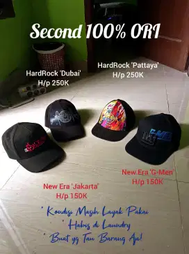 New Era & HardRock Cap Original