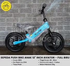 BARU Push Bike Sepeda Balance Keseimbangan Anak Pushbike IORA AVIATOR