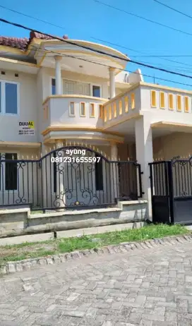 Rmh 2Lt kosobgan Siap huni dkt ke MERR,Bandara Juanda, di PuriMas Sby