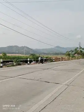 Tanah Dijual View Sawah dan pegunungan menoreh dekat Bandara YIA