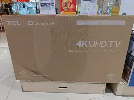 TCL LED GOOGLE TV 4K 43INCH