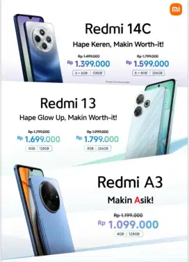 Redmi 14C 6/128 New Black Blue Purple