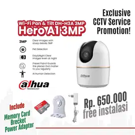 READY CCTV 3MP PAKET LENGKAP HANYA 650.000 FREE JASA INSTALASI