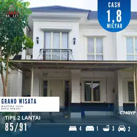 RUMAH PREMIUM MODERN CLASSIC Dekat Taman Nego, Grand Wisata Bekasi
