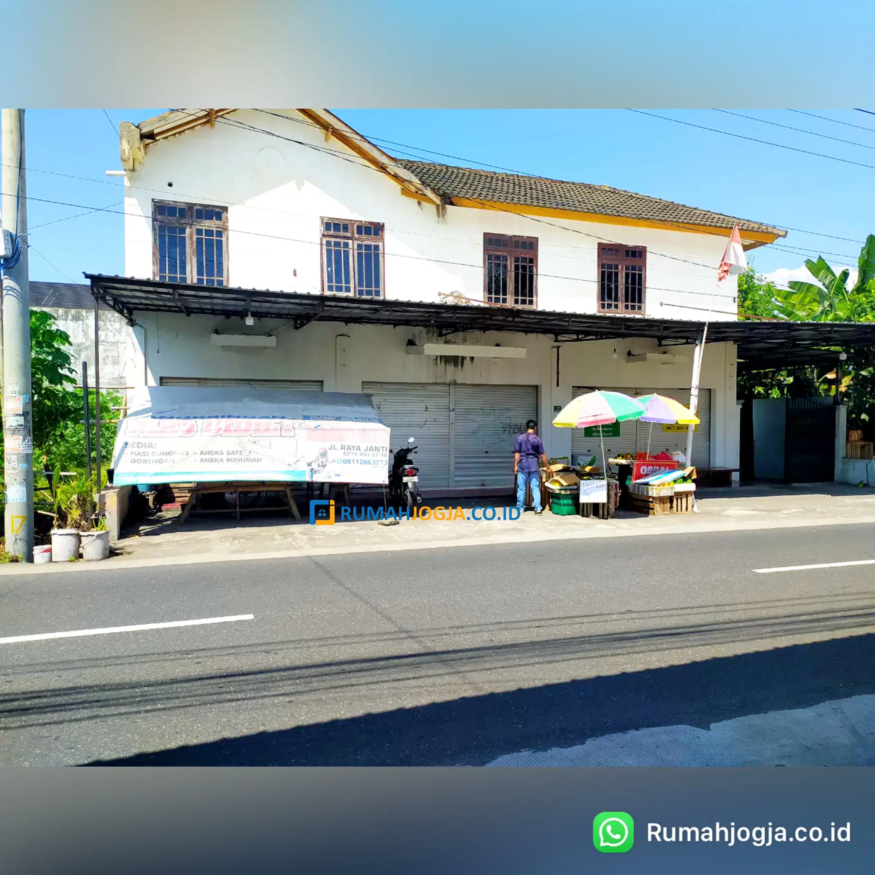 rumah pinggir jalan raya lempongsari cocok untuk hunian usaha