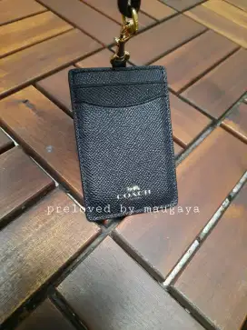 Id lanyard Coach ORI full black