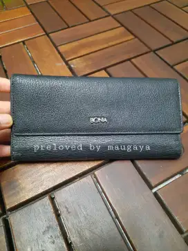 Dompet Bonia ORI full black no motif