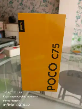 Poco C75 8+8/256gb baru garansi resmi bisa TT Kredit