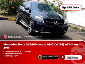 [MILES 20RB] Mercedes Benz Mercy GLE 400 coupe AMG AT Hitam 2016/2017