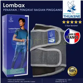 Thuasne Lombax ORIGINAL Grey Korset HNP Penyangga Tulang Belakang M/T2