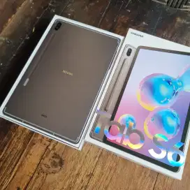 Samsung Tab S6 RAM 6 Layar OLED CPU Snapdragon 8 Galaxy Tab S6 4G LTE