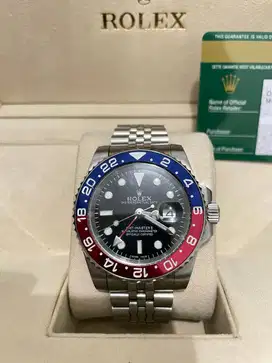 Jam Tangan Rolex GMT Master II Pepsi Jubilee Strap 1:1 Copy