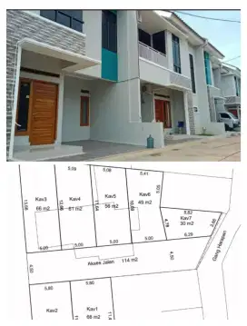 Rumah cluster paling murah di lenteng agung,Jakarta Selatan
