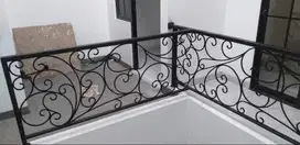 Railing Balkon Besi Tempa 8 mm