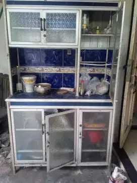 Lemari Dapur Alumunium 175 x 110 45 Cm
