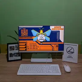 PC AIO Lenovo 24inchi Ryzen 5-5K series 8GB/512GB NVMe windows ORI+OHS