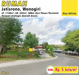 Dijual Tanah Strategis Pinggir jalan Jatisrono, Wonogiri