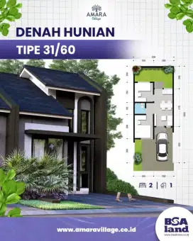 Free PPN, New Cluster, Ada kolam renang at Amara Village Parung Panjng