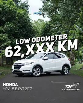 Honda HRV E 1.5 CVT AT Matic 2017 Bensin - Putih