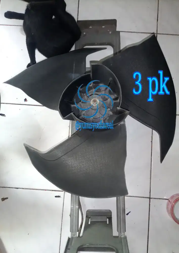 Kipas blower AC ukuran 3 pk
