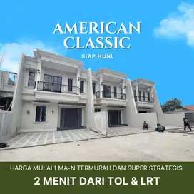 Rumah mewah dan nyaman dekat LRT & Tol Cibubur