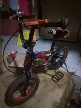 Sepeda ukuran 12 cm