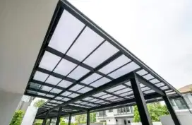 Kanopi Besi Hollow: Solusi Melindungi Rumah Anda