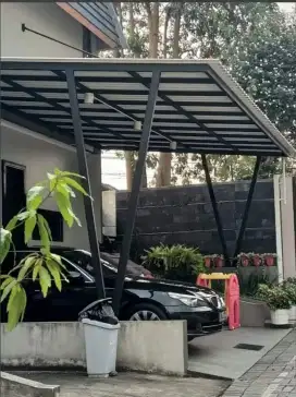 Kanopi Besi Hollow: Solusi Melindungi Rumah Anda