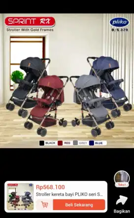 Stroller Pliko Baru
