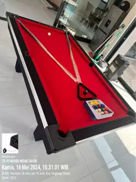 Meja Billiard UK 7Ft & 9 FT Model American Legend
( Lokal )