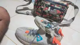 tas dan sepatu size 40 ori bekas